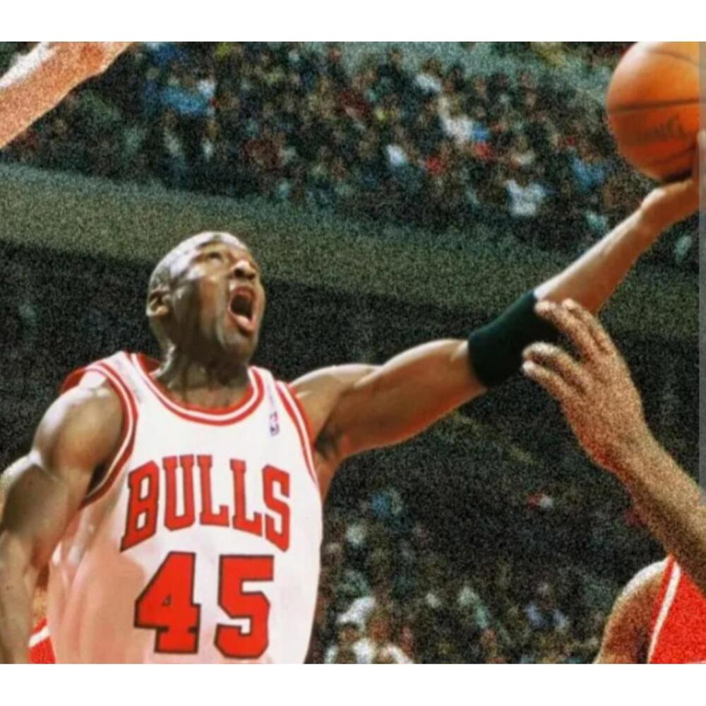 Michael Jordan (Mitchell/Ness)-(Bulls)-(No.45)-(White/Red)-(XL)-(New)-$100.00 - Picture 6 of 9